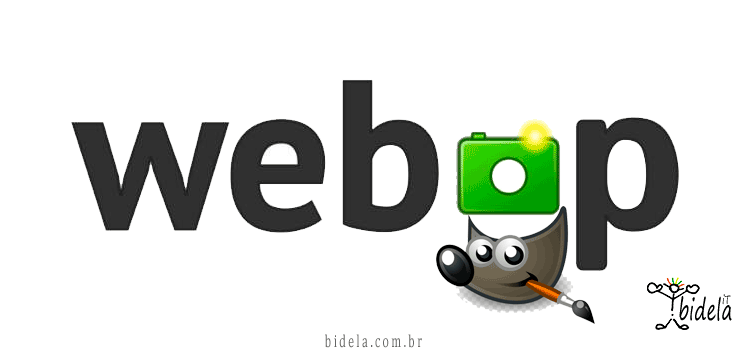 Salvando Imagens Extensão WEBP no GIMP